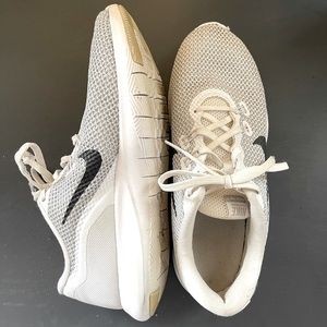White Nike Training Shoe